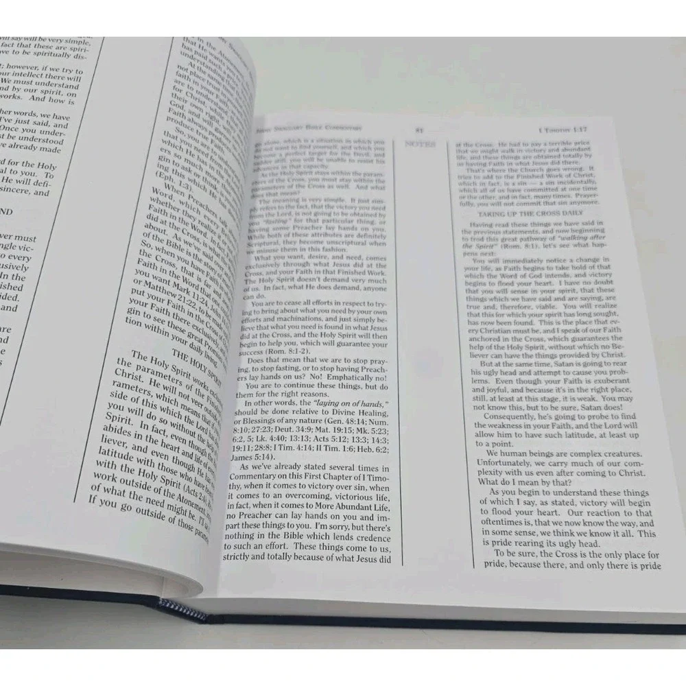 Jimmy Swaggart Bible Commentary I & II Timothy Titus Philemon Hardcover